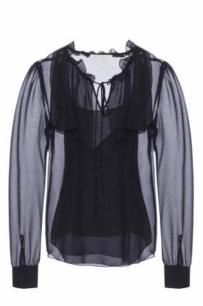 Sheer top with ruffles, zdjęcie 1 Sheer top with ruffles od See By Chloe